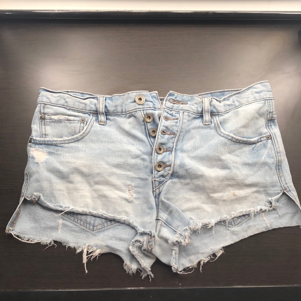 Free People Denim Shorts